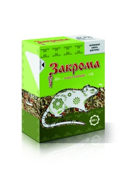 Корм Закрома для крыс 900г  фото, цены, купить