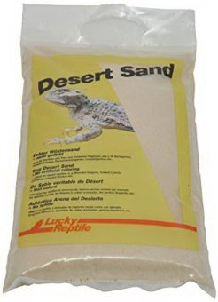 Песок для террариума Sahara Белый 5кг LUCKY REPTILE фото, цены, купить