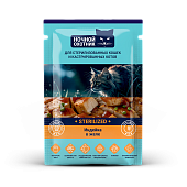 Ночной Охотник Индейка в желе для стерилизованных, кастрированных кошек, пауч 85г фото, цены, купить