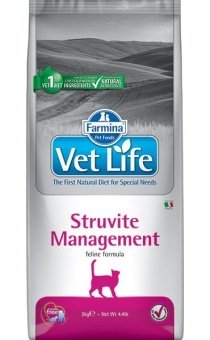Farmina VetLife Struvite Management при МКБ для кошек фото, цены, купить