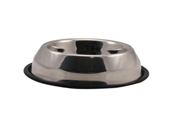 Миска из нержавеющей стали на резине 0,40 л фото, цены, купить