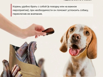 Лакомства AKARA BAR Корень бычий 500г фото, цены, купить