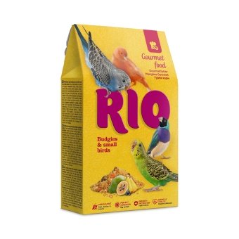 RIO Гурмэ корм для волнистых попугаев и мелких птиц 250г фото, цены, купить