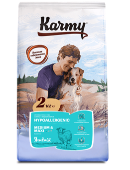 KARMY  гипоаллергенный с ягненком для собак средних и крупных пород  фото, цены, купить
