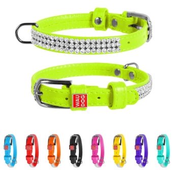 Ошейник Collar WAUDOG GLAMOUR 9мм 18-21см фото, цены, купить