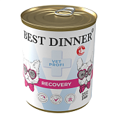 Best Dinner Vet Profi Recovery, для кошек и собак всех пород, для восстановления 340г фото, цены, купить