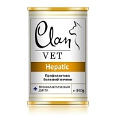 Clan VET HEPATIC консервы при заболеваниях печени для собак 340г фото, цены, купить