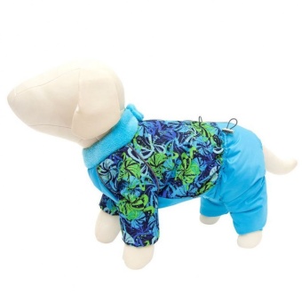 Комбинезон для собак на меху Морозко (кобель) зеленый/принт фото, цены, купить