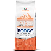 Monge Speciality Line Monoprotein сухой для щенков всех пород Лосось/Рис 12кг фото, цены, купить