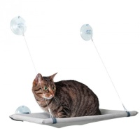 Уникальный лежак для кошек с присосками
