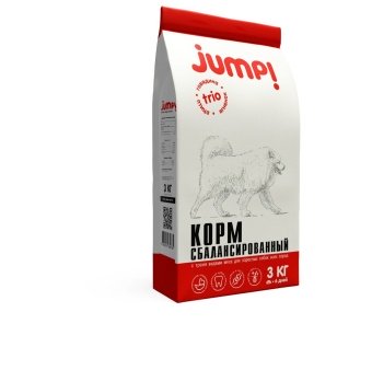 JUMP Trio с говядиной, птицей, ягненком 3кг фото, цены, купить