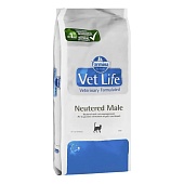 Farmina VetLife Neutered Male для кастрированных котов 10кг фото, цены, купить