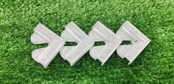 Уголки для покровного стекла 4мм - 4шт  фото, цены, купить