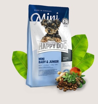 HappyDOG MINI Baby+ Junior  для щенков мини пород 1кг фото, цены, купить
