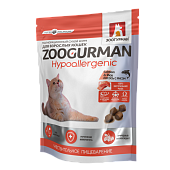 Zoogurman Hypoallergenic лосось с рисом для аллергичных кошек 350г 