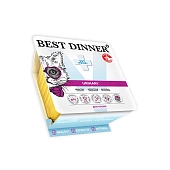 Best Dinner Vet Profi Urinary ламистер паштет с ягненком для кошек при МКБ 100г фото, цены, купить