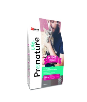 PROnature Life  Инфинити с лососем для кошек и котят всех пород фото, цены, купить