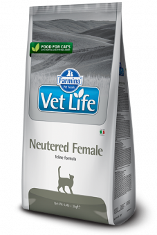 Farmina VetLife Neutered Female для стерилизованных кошек 5кг фото, цены, купить