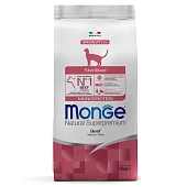 Monge Speciality Line Monoprotein сухой для стерилизованных кошек, из говядины 1,5кг фото, цены, купить