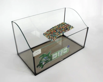 Террариум - черепашник Cariby-40, с островком, прямоугольной формы фото, цены, купить