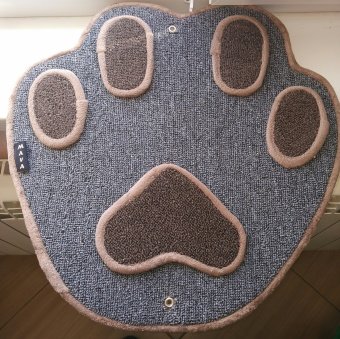 DOGMAN MAVA когтеточка настенная "Лапа" 45*45см для кошек