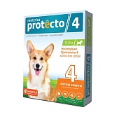 Protecto (Протекто) капли на холку для собак 10-25кг (2пипетки) фото, цены, купить