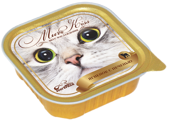 Зоогурман MURR KISS консервы 100г с ягненком,печенью для кошек фото, цены, купить