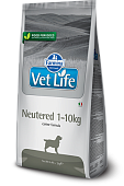 Farmina VetLife Neutered 10кг для кастрированных/стерилизованных собак фото, цены, купить