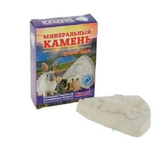 Минеральный камень "Кусочек сыра" для грызунов 50гр фото