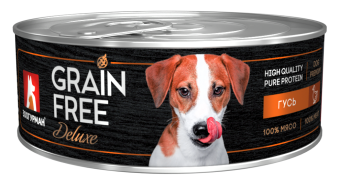 Зоогурман консервы GRAIN FREE  100г с гусем для собак фото, цены, купить