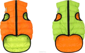 Жилет AiryVest двухсторонний Оранжево-Салатовый S40 фото, цены, купить