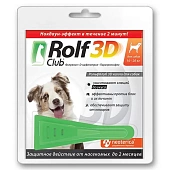 ROLF Club 3D ( Рольф клуб) для собак 10-20кг (1 пипетка)  фото, цены, купить