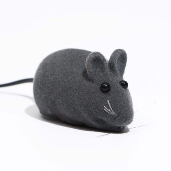 Мышь бархатная 6см серая фото, цены, купить
