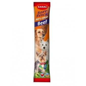 Палочки жевательные для собак SANAL 1шт Говядина Beef фото, цены, купить