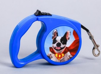 Рулетка 3м 12кг"SuperDog" Синяя фото, цены, купить