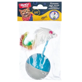 Мышка-неваляшка FANCY игрушка для кошек фото, цены, купить