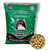 Сибирская Кошка "Лесной" 30кг древесные гранулы фото, цены, купить