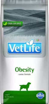 Farmina VetLife Obesity при ожирении у собак 12кг фото, цены, купить