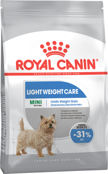 Royal Canin Mini Light Weight Care для собак меких пород с избыточным весом фото, цены, купить