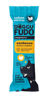 Лакомства Doggufūdo Колбаски из Мяса Индейки 30г фото, цены, купить