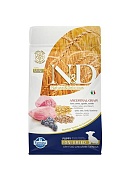 Farmina N&D LowGrain PUPPY MINI низкозерновой с ягненком и черникой для щенков мелких пород 800г