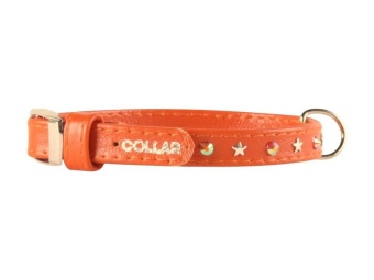 Ошейник Collar для кошек Glamour с стразами  9мм 18-21см  фото, цены, купить