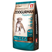 Zoogurman для щенков средних и крупных пород с телятиной 12кг