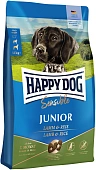 Happy Dog Supreme Young Junior Lamm & Reis 4кг ягненок и рис для юниоров щенков ср. и круп. поро фото, цены, купить