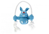 ZIVER игрушка Кролик на канате голубой 12*16см фото, цены, купить