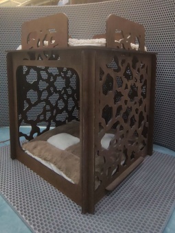 Домик дерево Дюплекс Мокрый Нос 45*45*55см для кошек