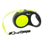 Рулетка Flexi NEON 1(S) 5м Лента до 15кг в Симферополе