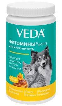 Фитомины Форте Кошка/Собака для Иммунитета 200шт фото, цены, купить