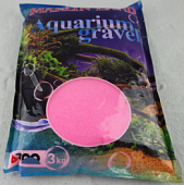 Грунт Песок для аквариума ярко-розовый (3кг) (KL0704) фото, цены, купить