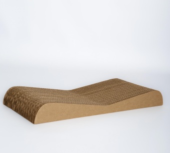 Когтеточка-лежанка "Зверьё Моё" Дюна 47*21*5см для кошек